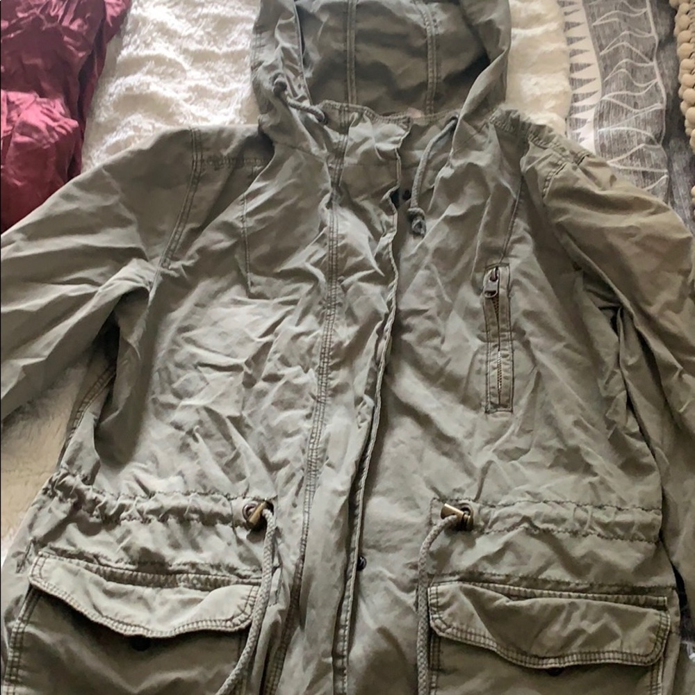 Army Green Utility Jacket